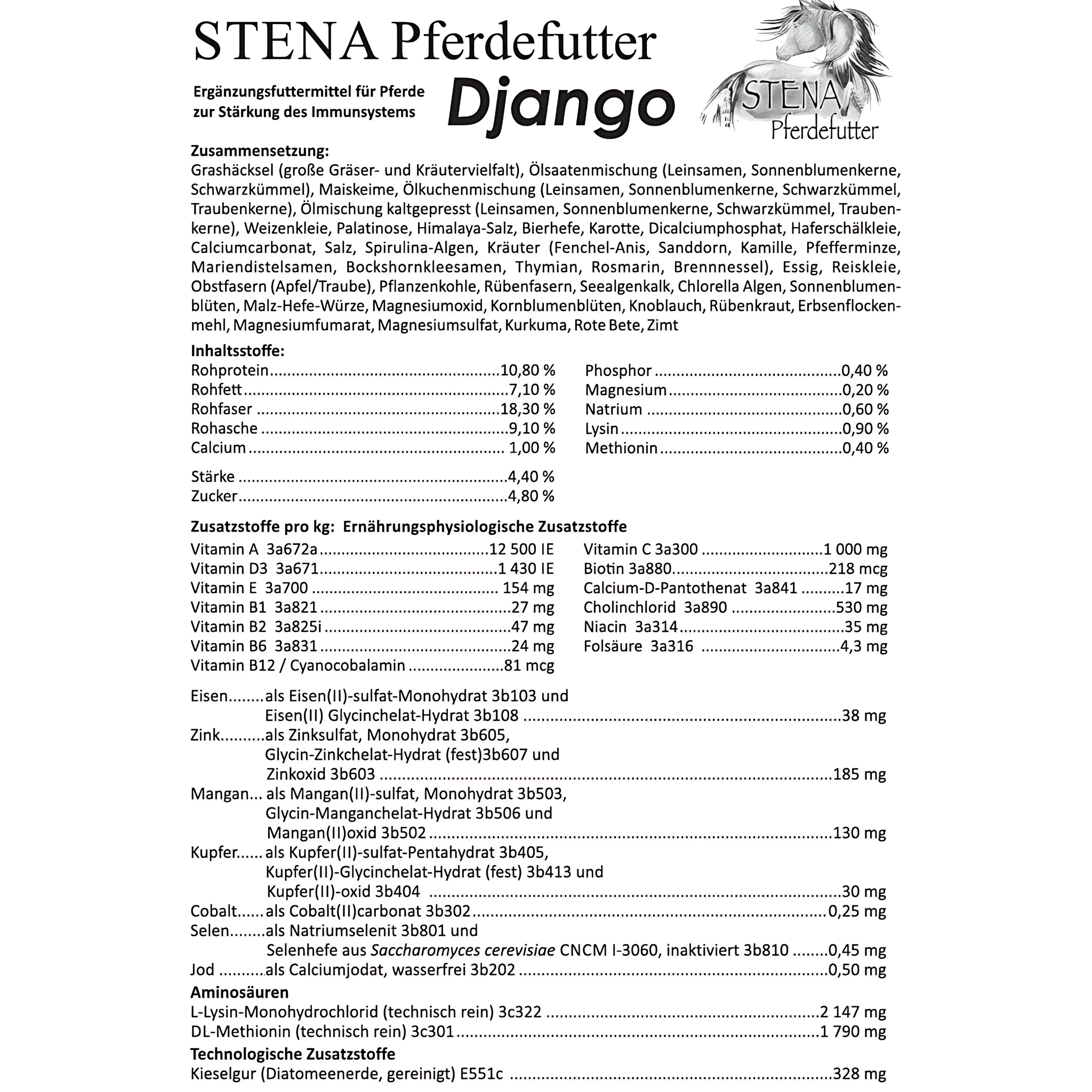 Stena Django Spezialmüsli 15 kg